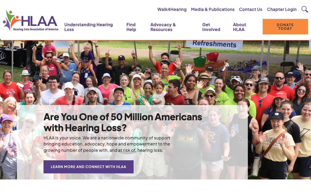 Hearing Loss Association of America