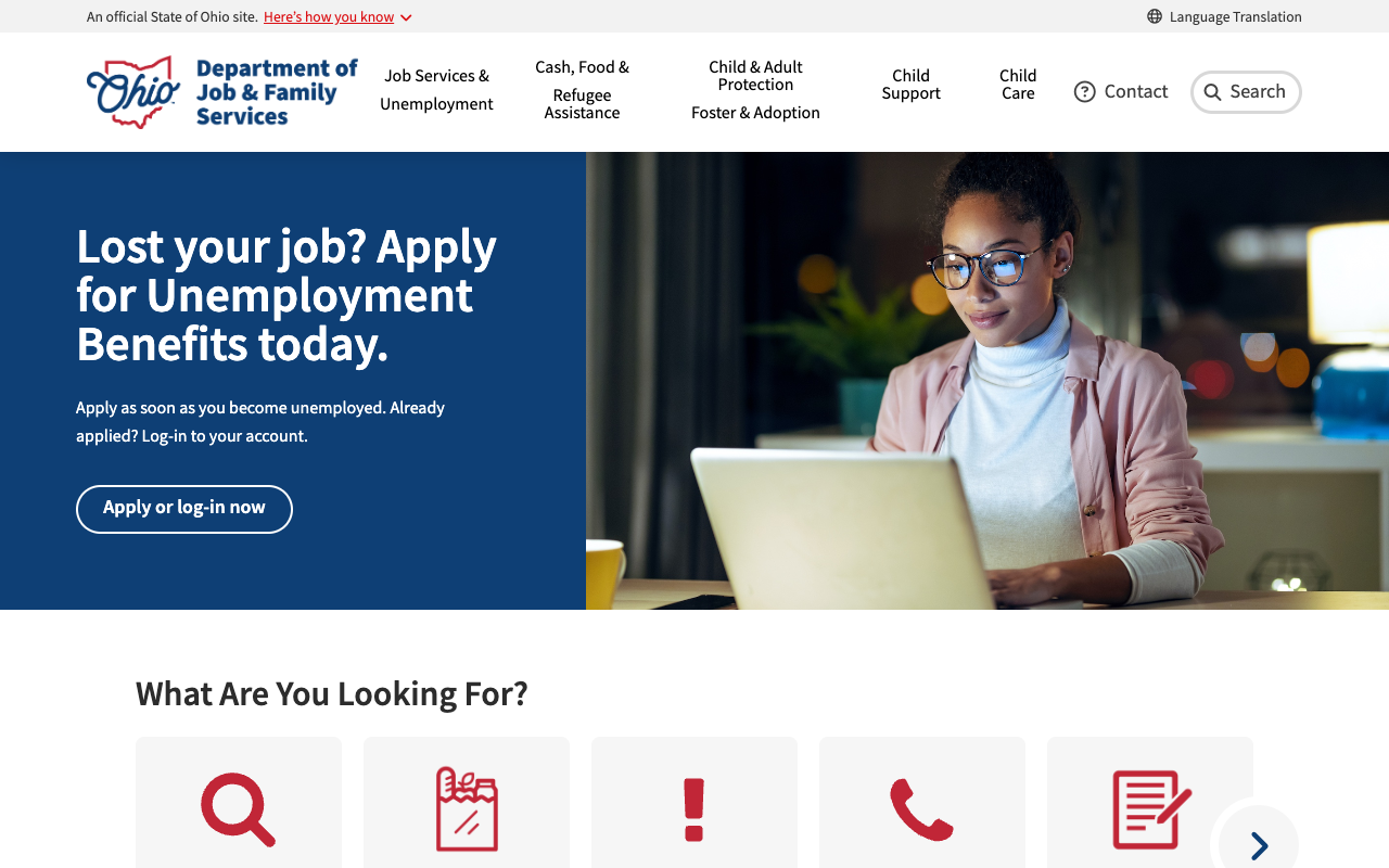 Ohio Department of Job and Family Services