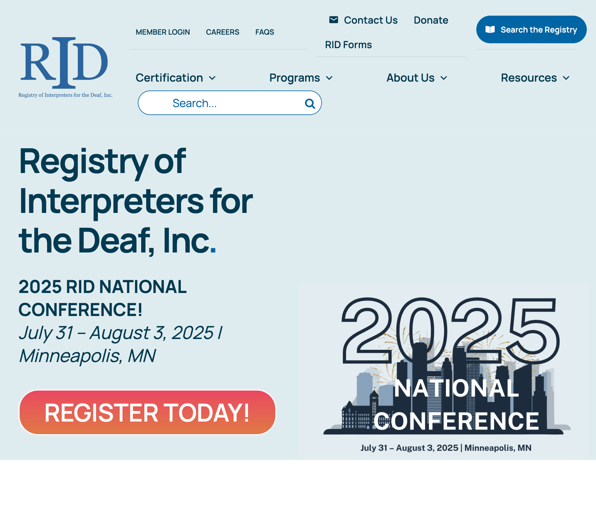 Registry of Interpretors for the Deaf